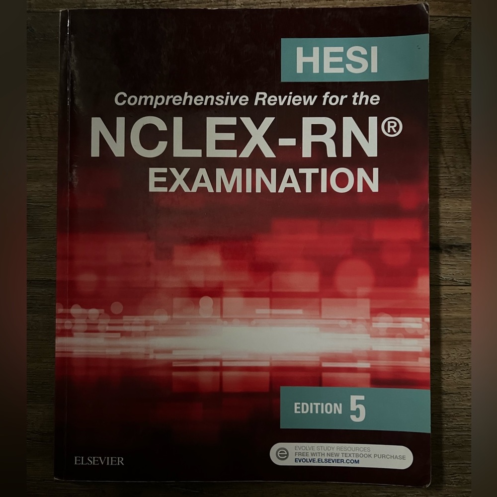 Elsevier HESI Comprehensive Review for the NCLEX-RN Exam 5th edition.